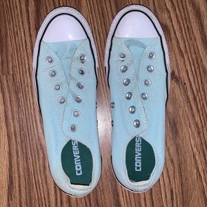 Blue converse